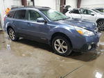 2014 Subaru Outback 2.5i Limited Blue vin: 4S4BRBNC7E3291689