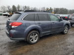 2014 Subaru Outback 2.5i Limited Blue vin: 4S4BRBPC1E3306913