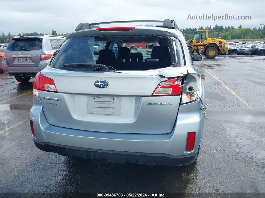 2014 Subaru Outback 2.5i Silver vin: 4S4BRCAC2E1263144