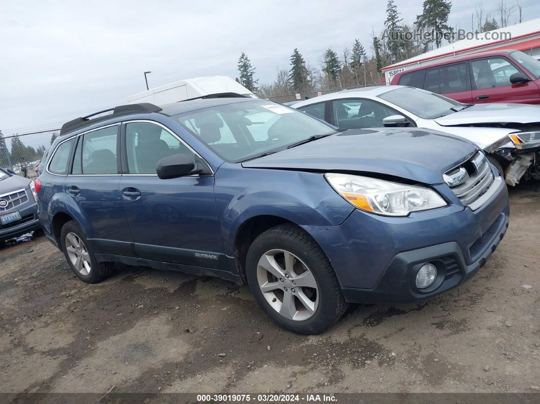 2014 Subaru Outback 2.5i Light Blue vin: 4S4BRCAC2E3325789