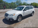 2014 Subaru Outback 2.5i White vin: 4S4BRCAC5E3296692