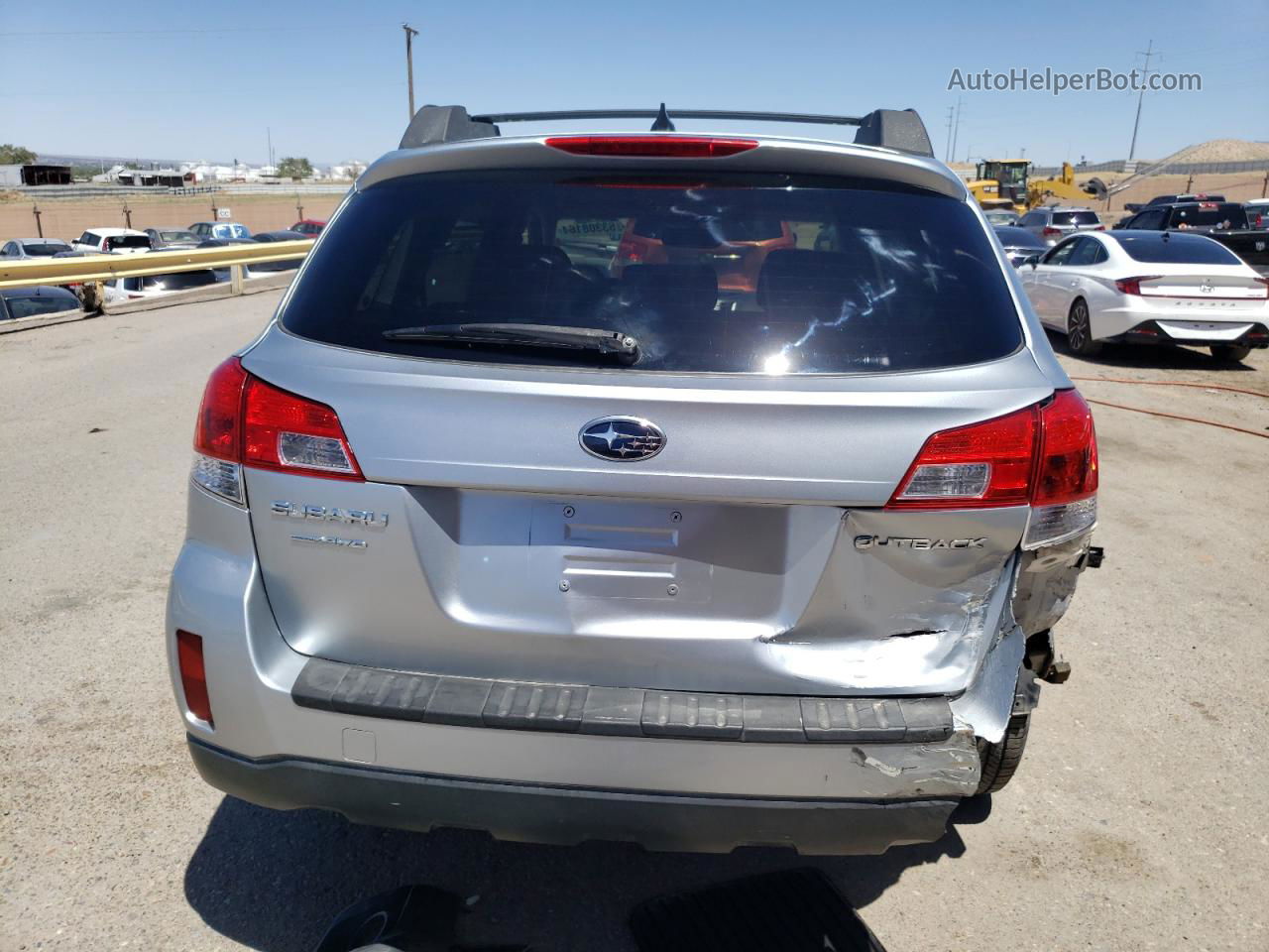 2014 Subaru Outback 2.5i Premium Серебряный vin: 4S4BRCCC0E3231455