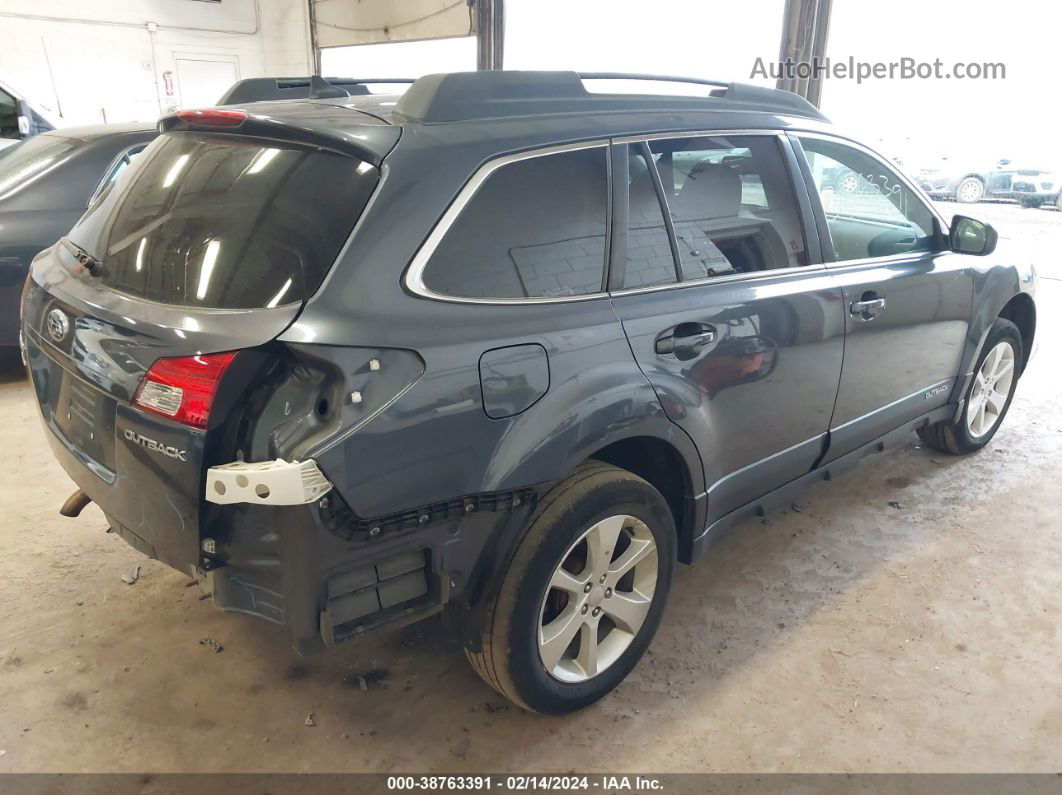 2014 Subaru Outback 2.5i Premium Blue vin: 4S4BRCCC2E3287087