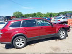 2014 Subaru Outback 2.5i Premium Red vin: 4S4BRCFCXE3220300