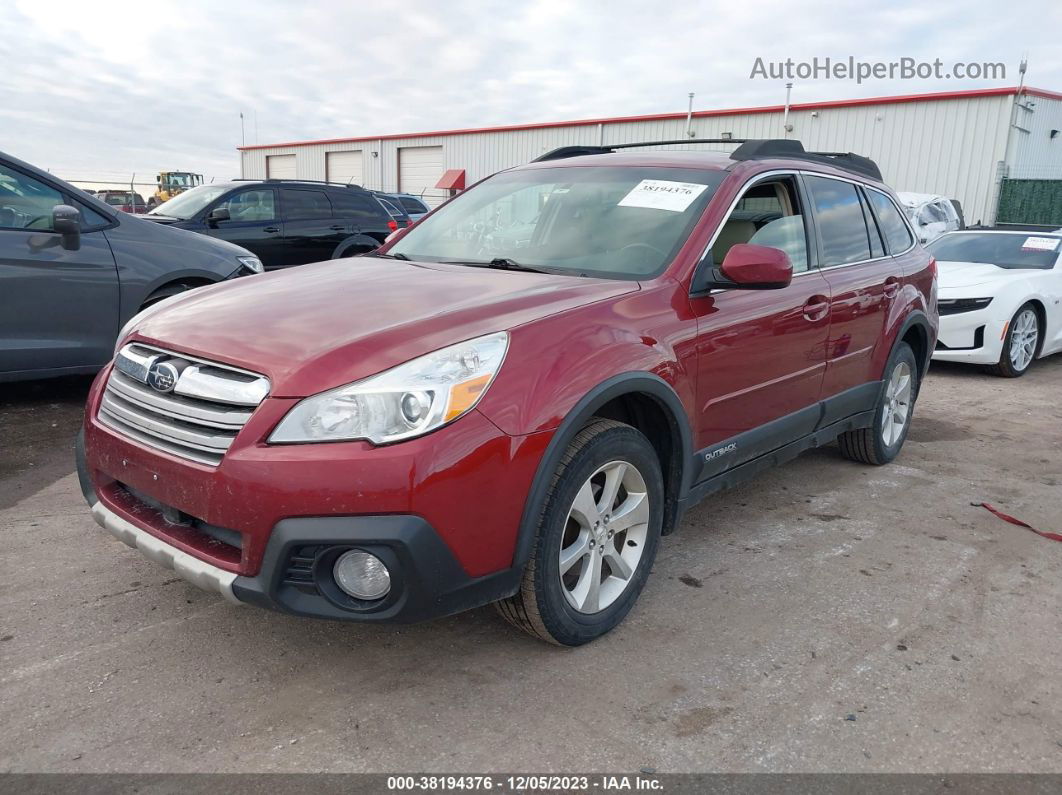 2014 Subaru Outback 2.5i Limited Maroon vin: 4S4BRCLC2E3262965