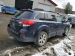 2014 Subaru Outback 2.5i Limited Blue vin: 4S4BRCLC5E3258649