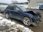 2014 Subaru Outback 2.5i Limited Blue vin: 4S4BRCLC5E3258649