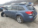 2014 Subaru Outback 2.5i Limited Blue vin: 4S4BRCLC6E3294804