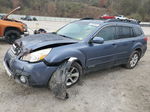 2014 Subaru Outback 2.5i Limited Blue vin: 4S4BRCLC6E3294804