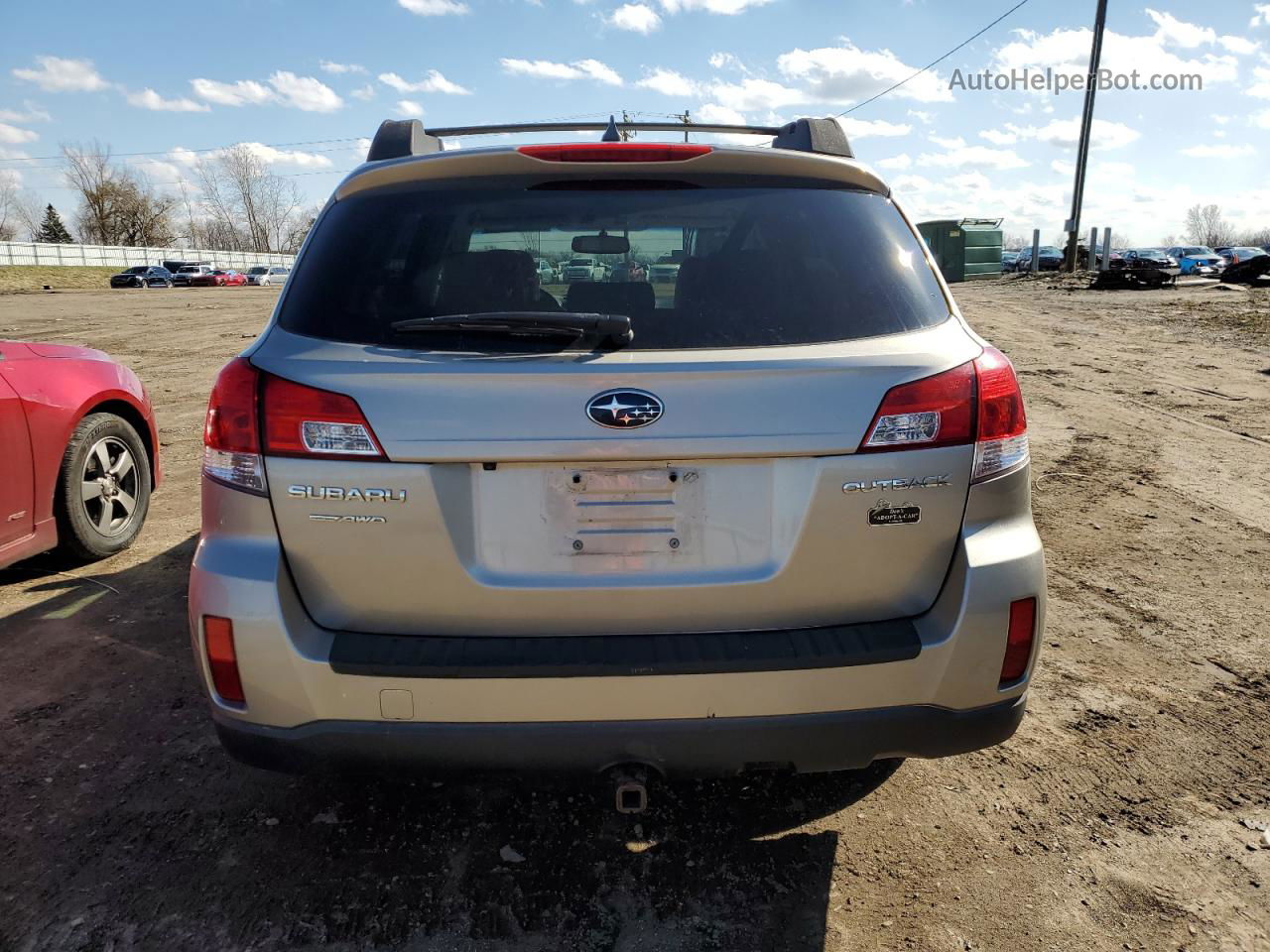 2014 Subaru Outback 2.5i Limited Silver vin: 4S4BRCLCXE3263961