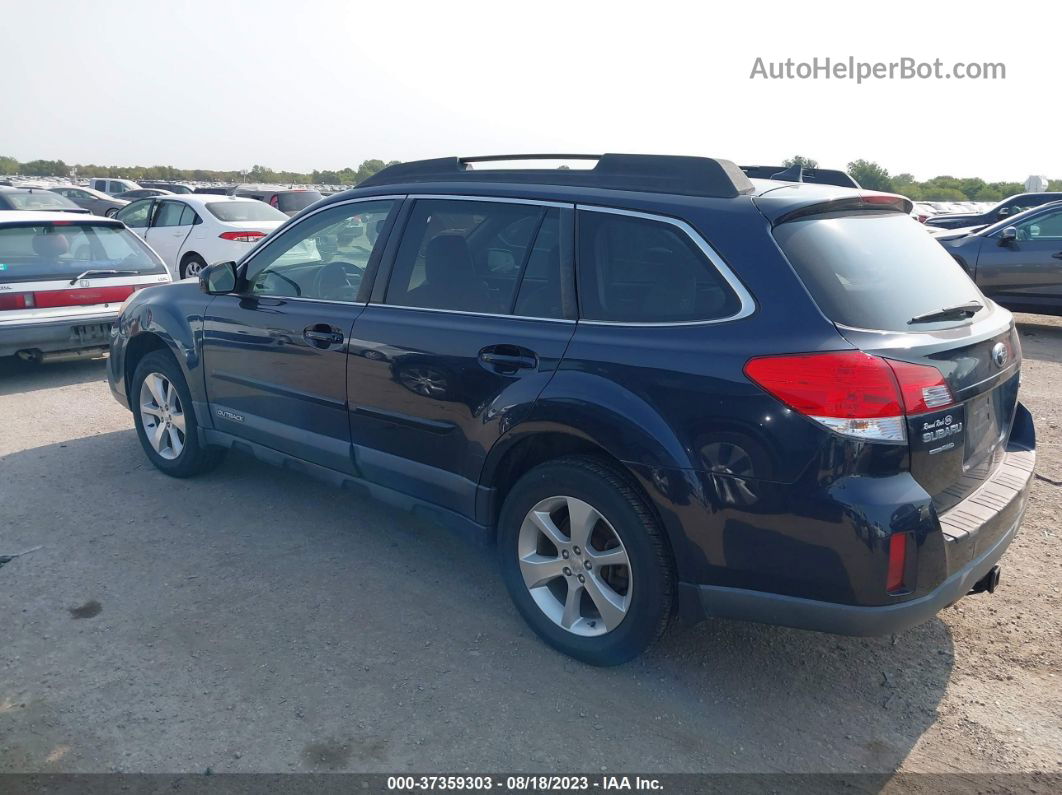 2014 Subaru Outback 2.5i Limited Blue vin: 4S4BRCMC2E3278307