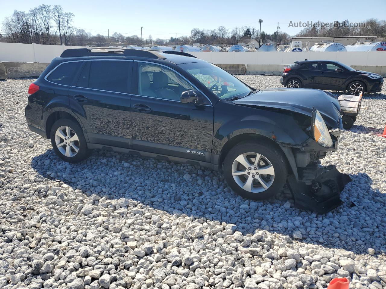 2014 Subaru Outback 2.5i Limited Black vin: 4S4BRCMC3E3263668