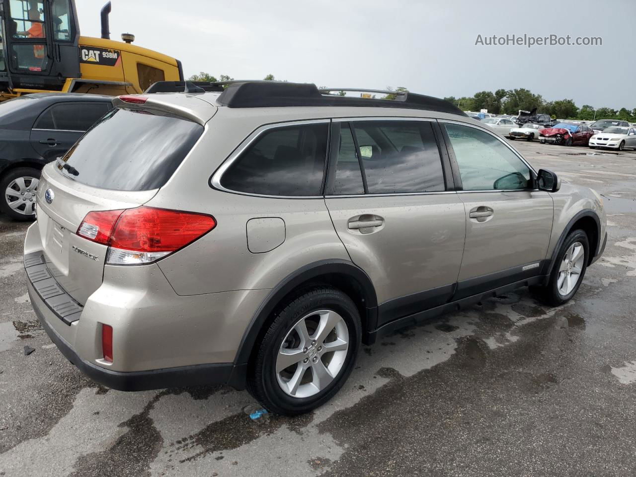 2014 Subaru Outback 2.5i Limited Кремовый vin: 4S4BRCMC5E3277507