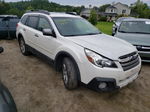 2014 Subaru Outback 2.5i Limited White vin: 4S4BRCPC5E3257477