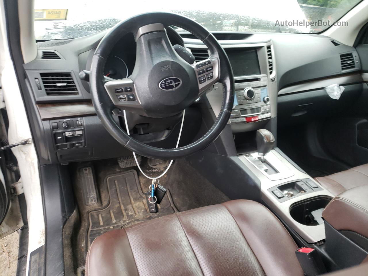 2014 Subaru Outback 2.5i Limited Белый vin: 4S4BRCPC5E3257477