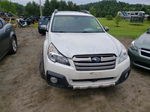 2014 Subaru Outback 2.5i Limited White vin: 4S4BRCPC5E3257477