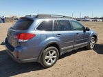 2014 Subaru Outback 3.6r Limited Blue vin: 4S4BRDLCXE2236576