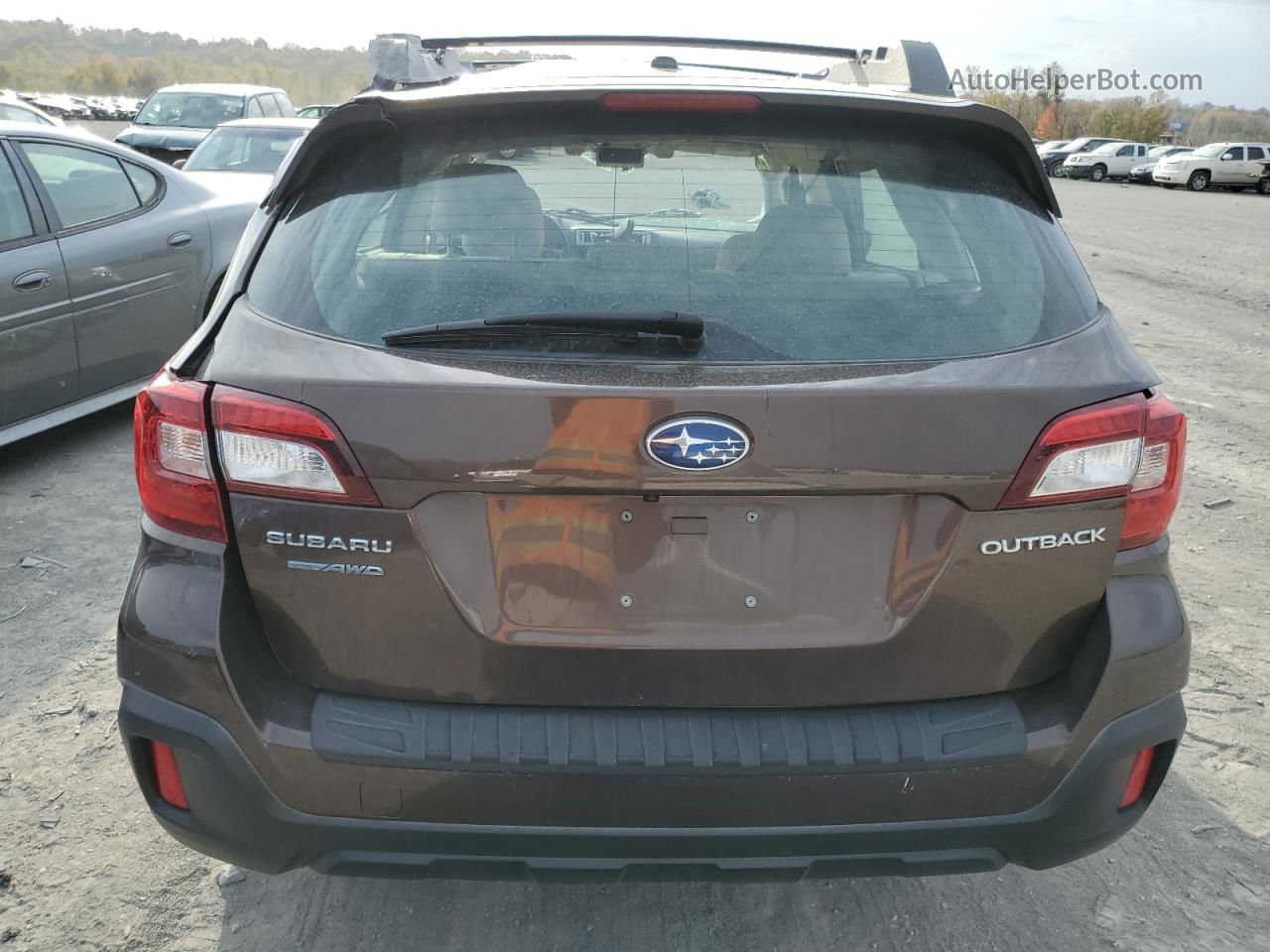 2019 Subaru Outback 2.5i Brown vin: 4S4BSABC1K3270836