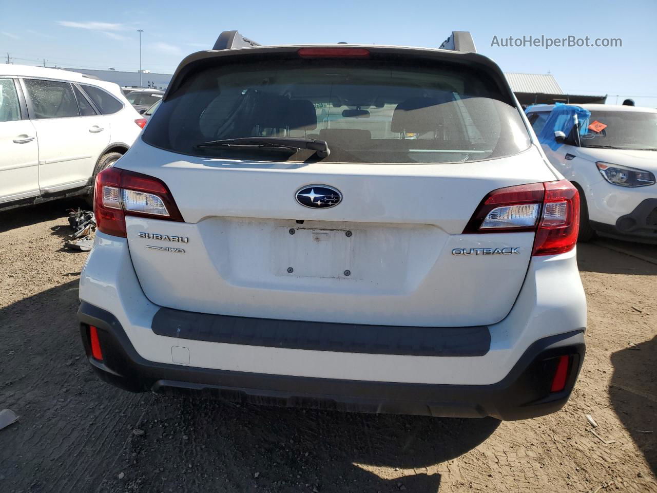 2019 Subaru Outback 2.5i Белый vin: 4S4BSABC3K3287069