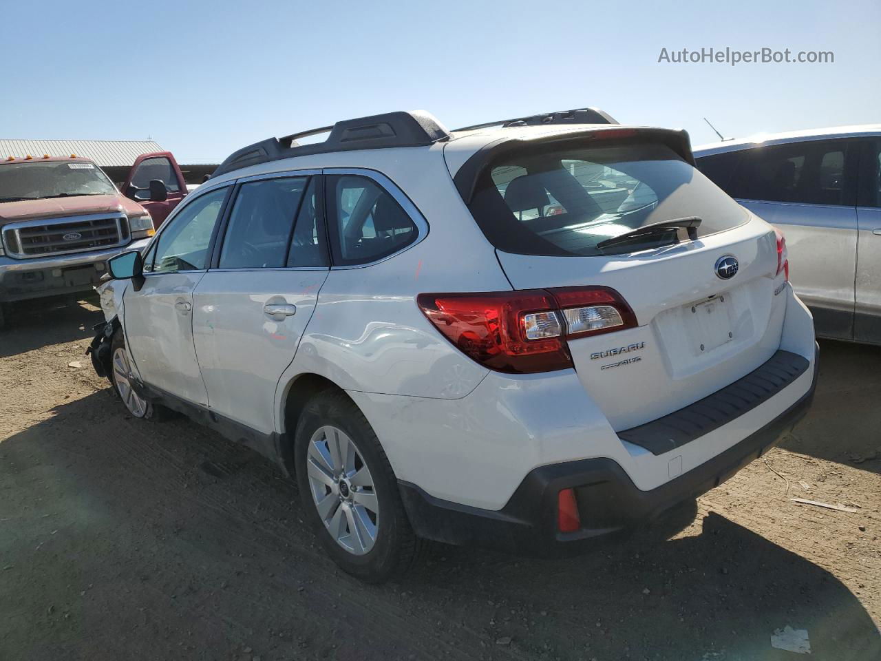 2019 Subaru Outback 2.5i Белый vin: 4S4BSABC3K3287069