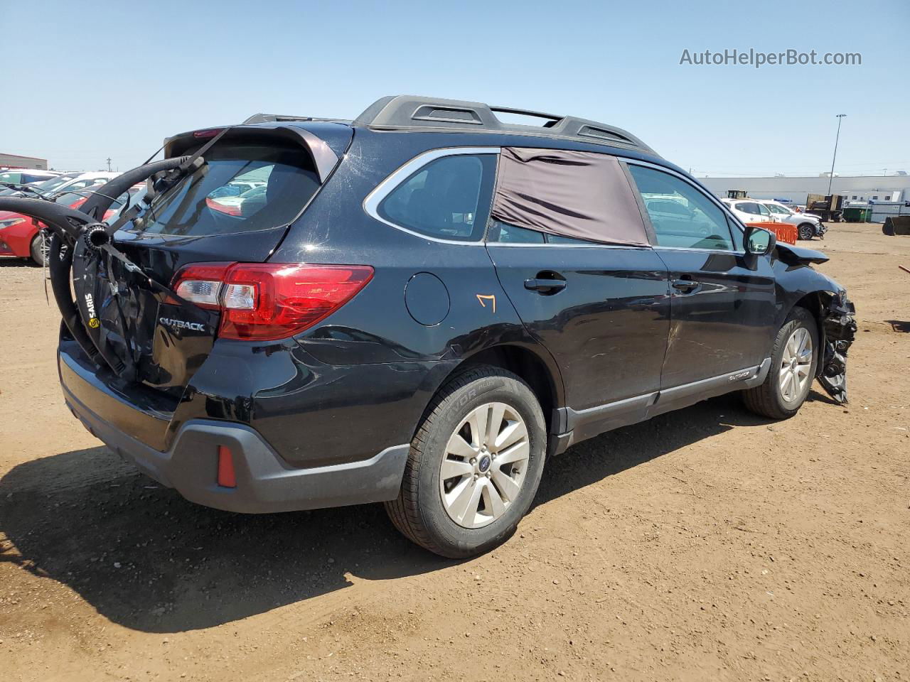 2019 Subaru Outback 2.5i Черный vin: 4S4BSABC3K3304470