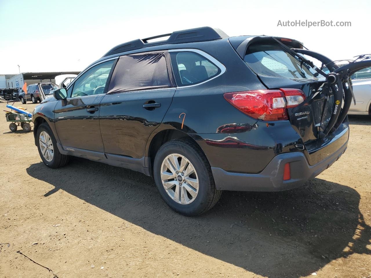 2019 Subaru Outback 2.5i Черный vin: 4S4BSABC3K3304470