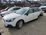 2019 Subaru Outback 2.5i White vin: 4S4BSABC7K3358452