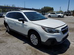 2019 Subaru Outback 2.5i White vin: 4S4BSABC8K3344656