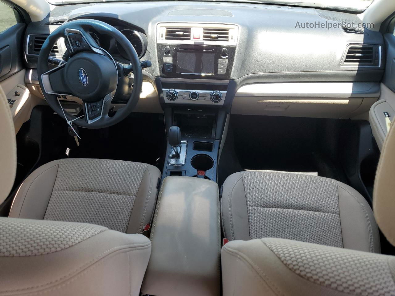 2019 Subaru Outback 2.5i Белый vin: 4S4BSABC8K3344656