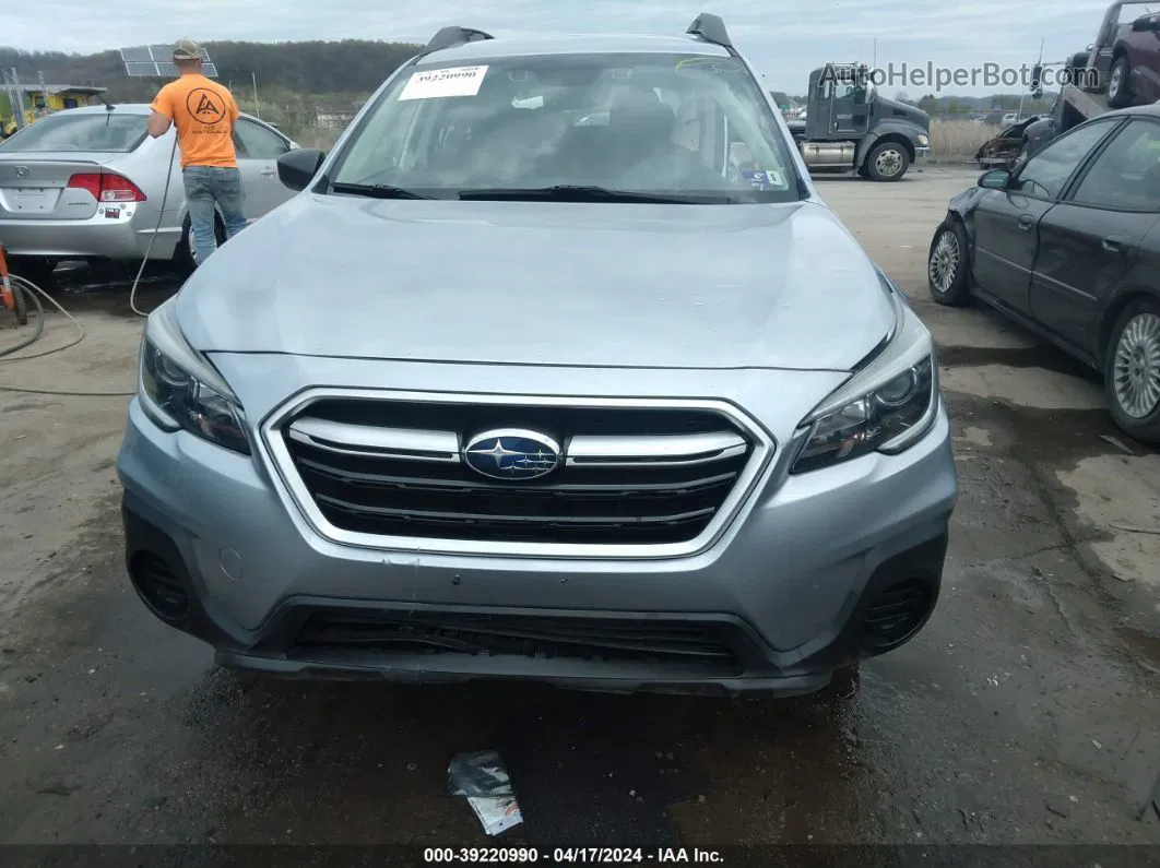 2019 Subaru Outback 2.5i Silver vin: 4S4BSABC9K3320592