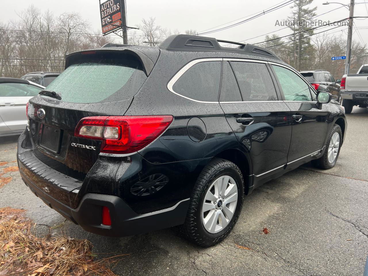 2019 Subaru Outback 2.5i Black vin: 4S4BSABCXK3210814