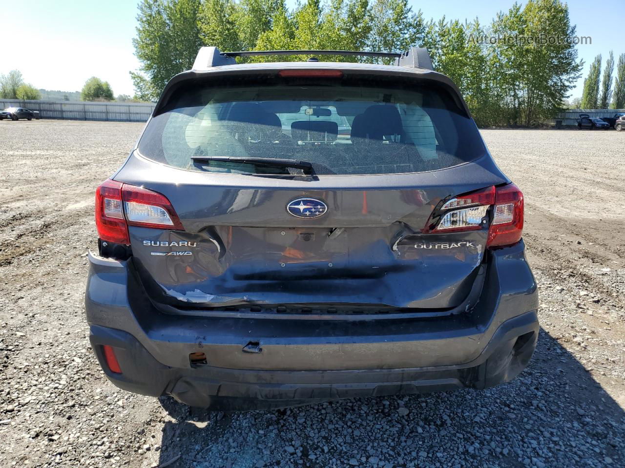 2019 Subaru Outback 2.5i Gray vin: 4S4BSABCXK3219075