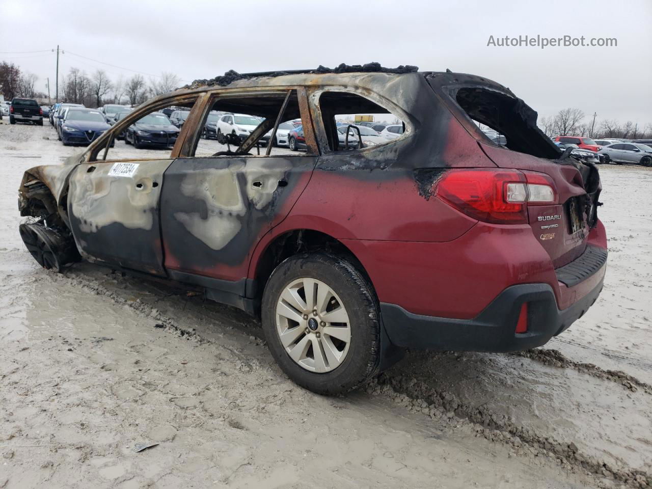 2019 Subaru Outback 2.5i Premium Burn vin: 4S4BSAFC1K3222165