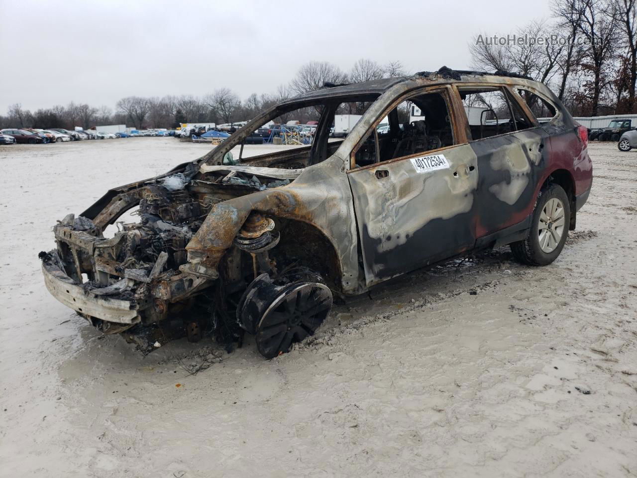 2019 Subaru Outback 2.5i Premium Burn vin: 4S4BSAFC1K3222165