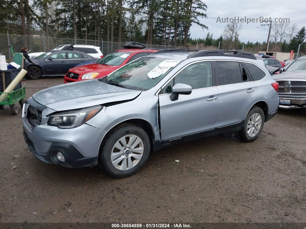 2019 Subaru Outback 2.5i Premium Silver vin: 4S4BSAFC1K3318040