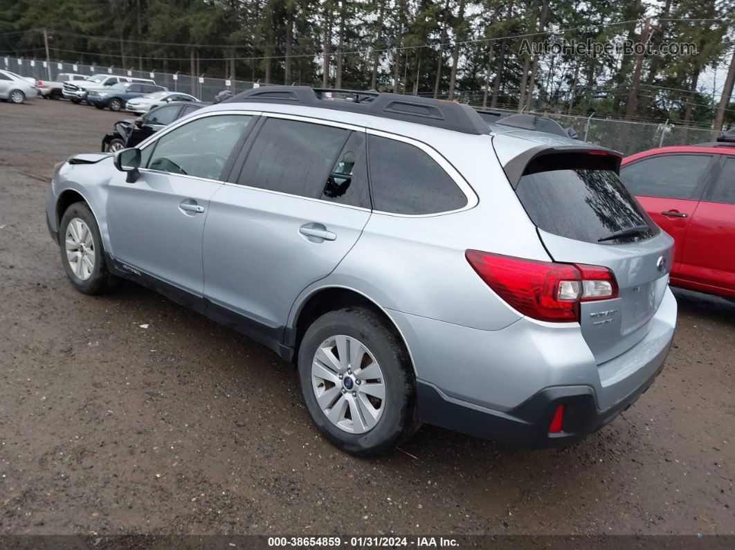 2019 Subaru Outback 2.5i Premium Серебряный vin: 4S4BSAFC1K3318040