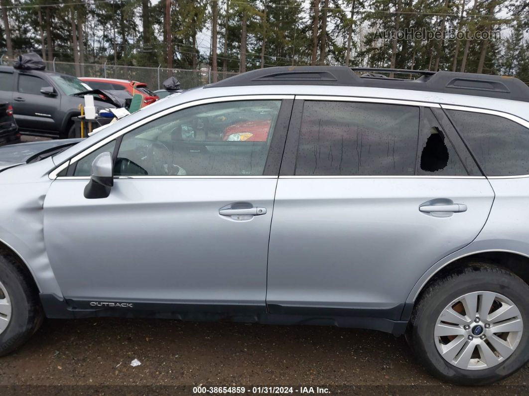 2019 Subaru Outback 2.5i Premium Silver vin: 4S4BSAFC1K3318040