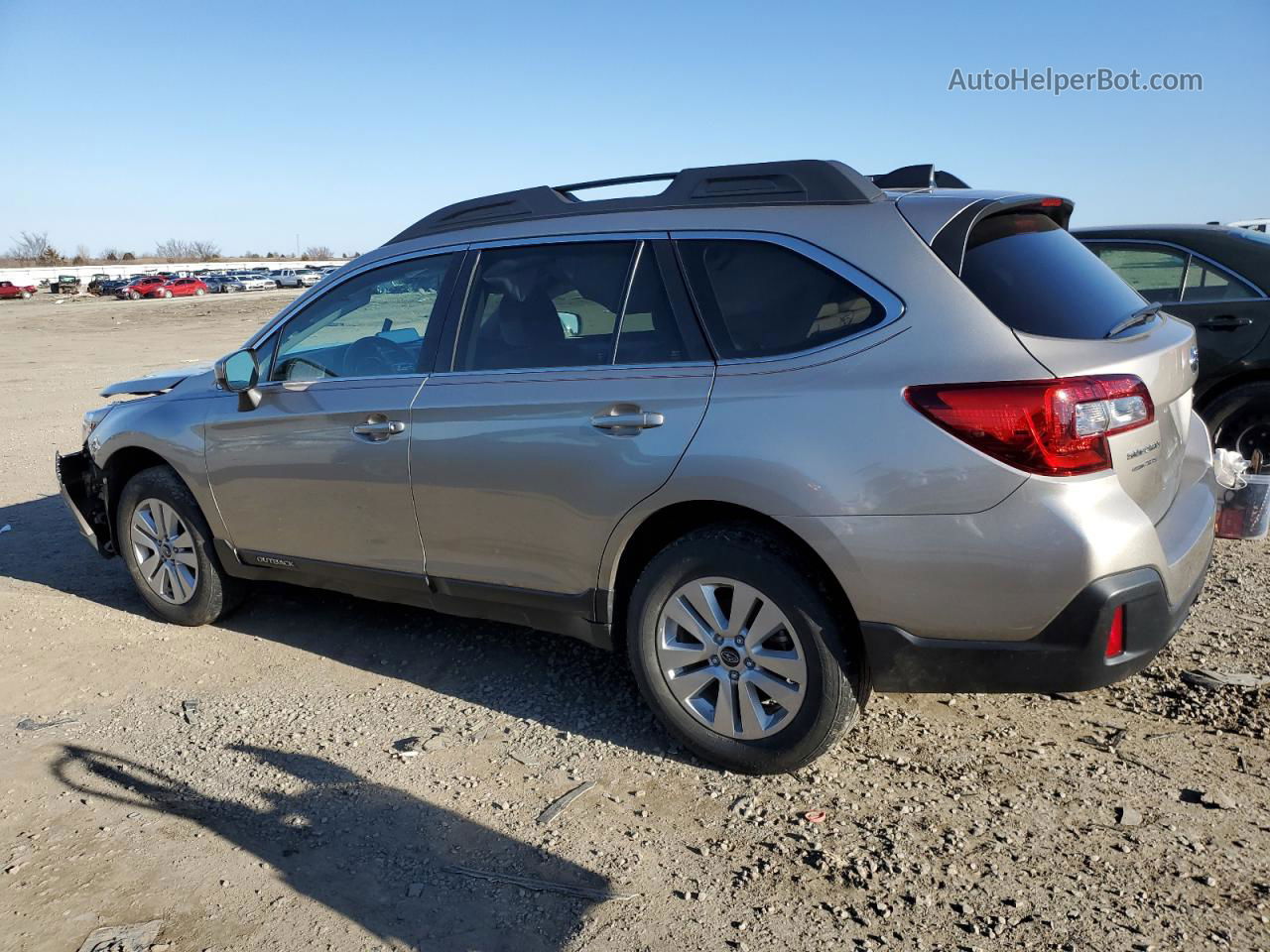 2019 Subaru Outback 2.5i Premium Gray vin: 4S4BSAFC1K3341513