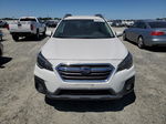 2019 Subaru Outback 2.5i Premium White vin: 4S4BSAFC1K3356383