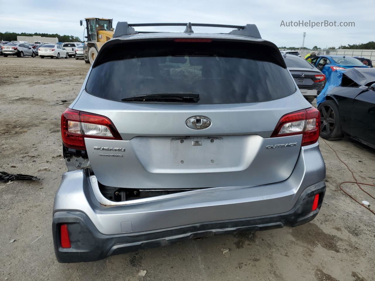 2019 Subaru Outback 2.5i Premium Blue vin: 4S4BSAFC2K3321433