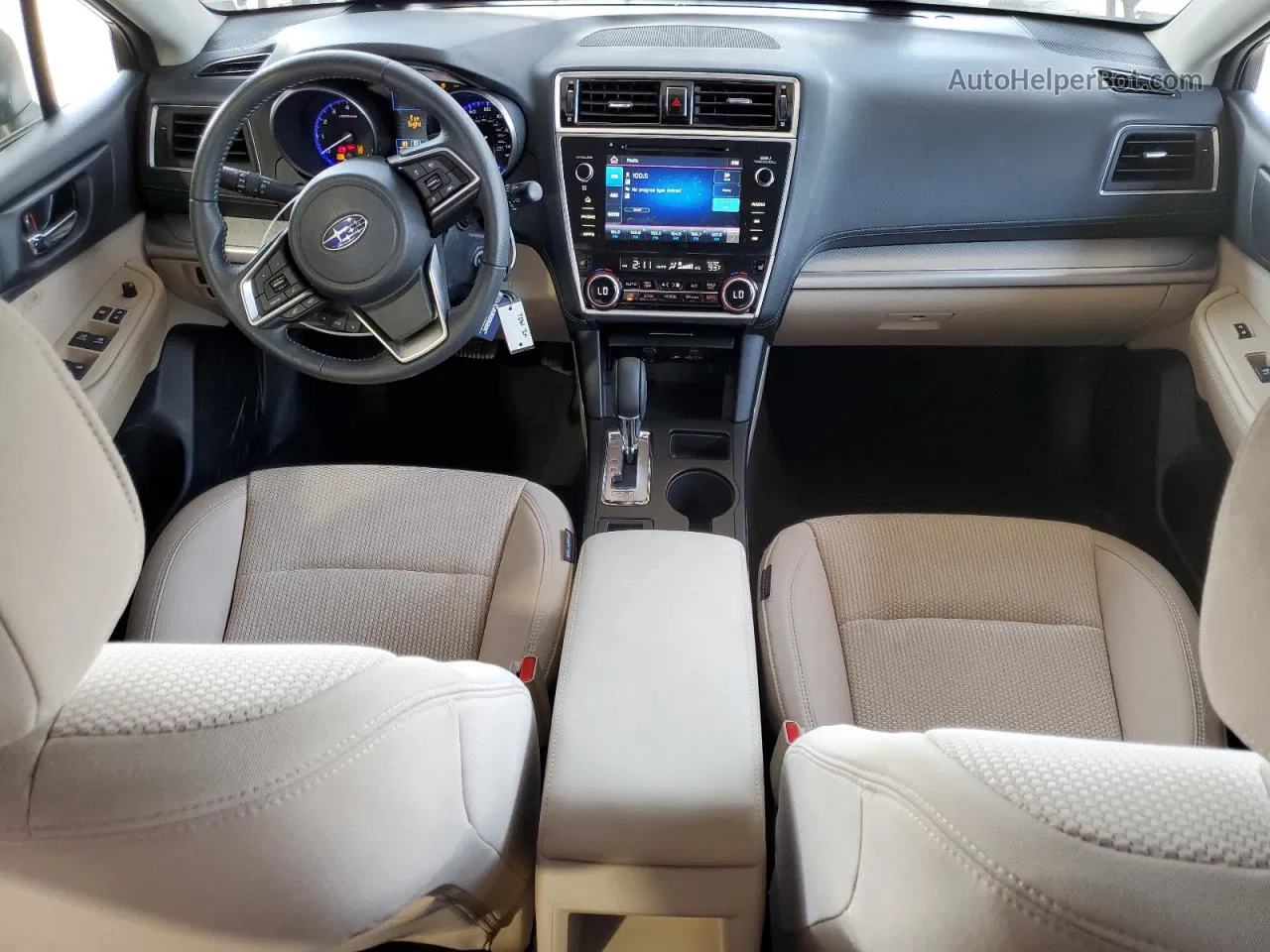 2019 Subaru Outback 2.5i Premium Коричневый vin: 4S4BSAFC2K3349068