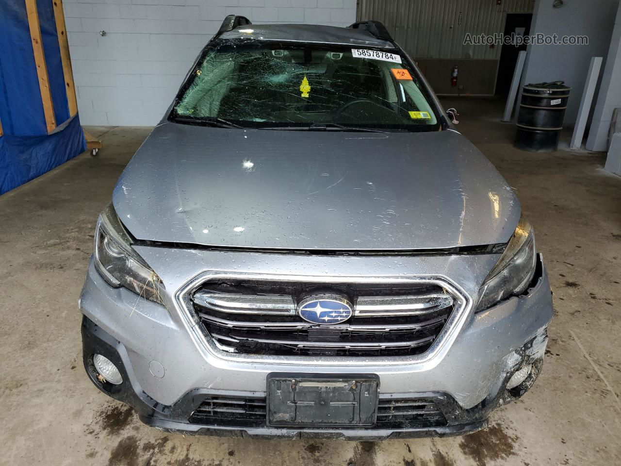 2019 Subaru Outback 2.5i Premium Blue vin: 4S4BSAFC5K3265102