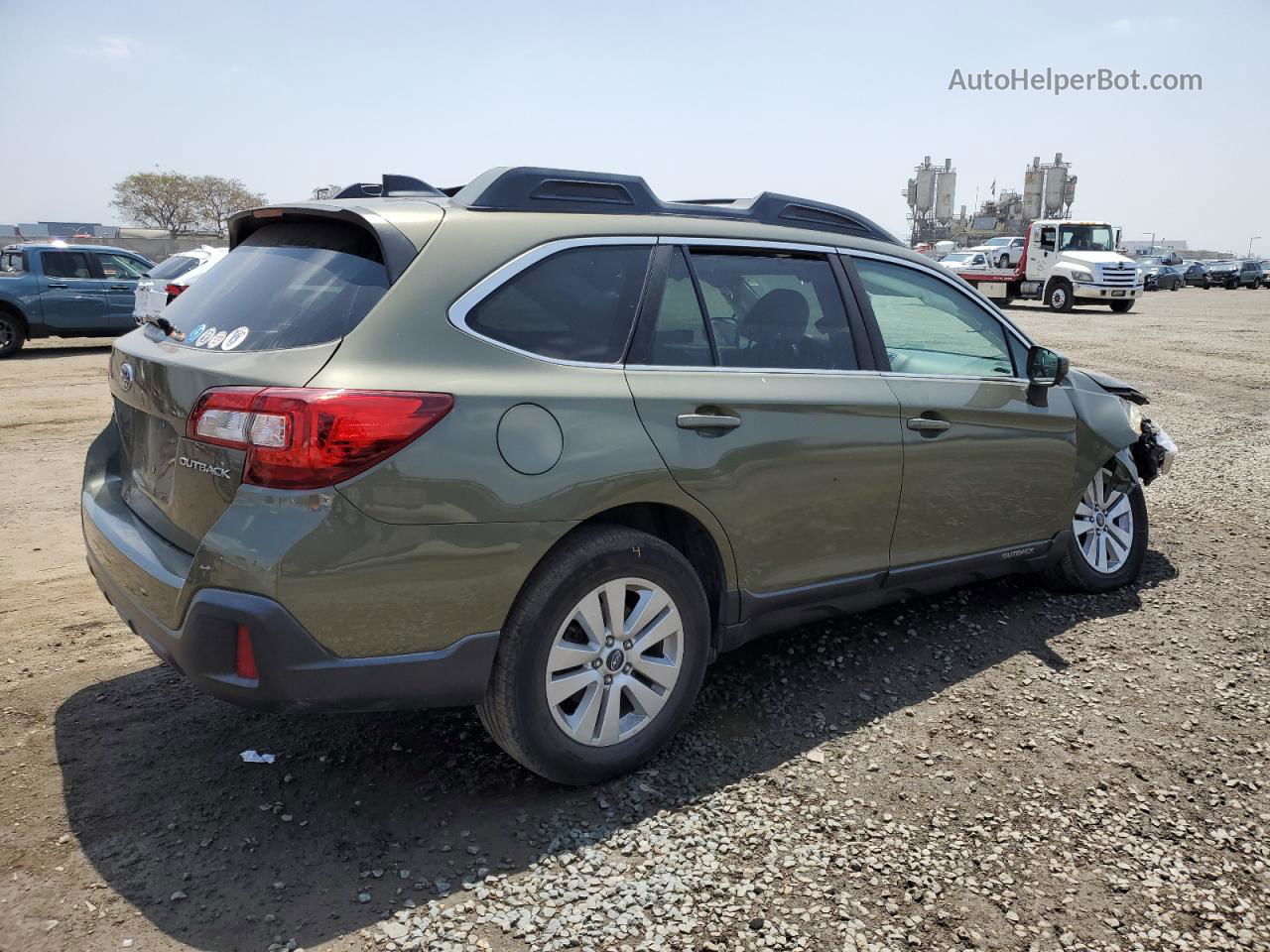 2019 Subaru Outback 2.5i Premium Brown vin: 4S4BSAFC5K3278111