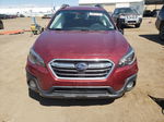 2019 Subaru Outback 2.5i Premium Burgundy vin: 4S4BSAFC6K3244016