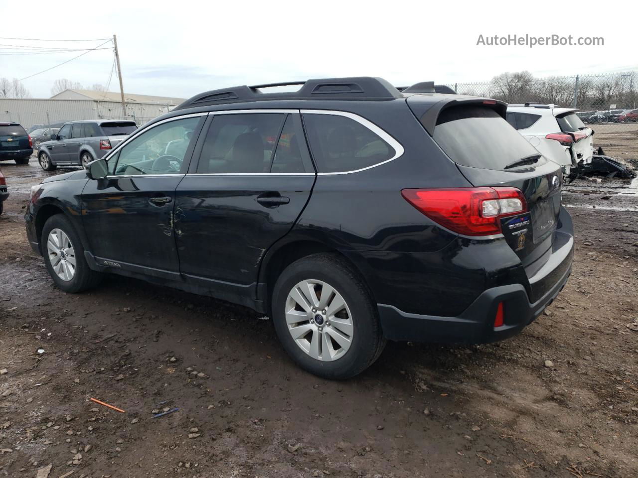 2019 Subaru Outback 2.5i Premium Black vin: 4S4BSAFC6K3330846