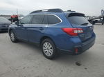 2019 Subaru Outback 2.5i Premium Blue vin: 4S4BSAFC6K3385944