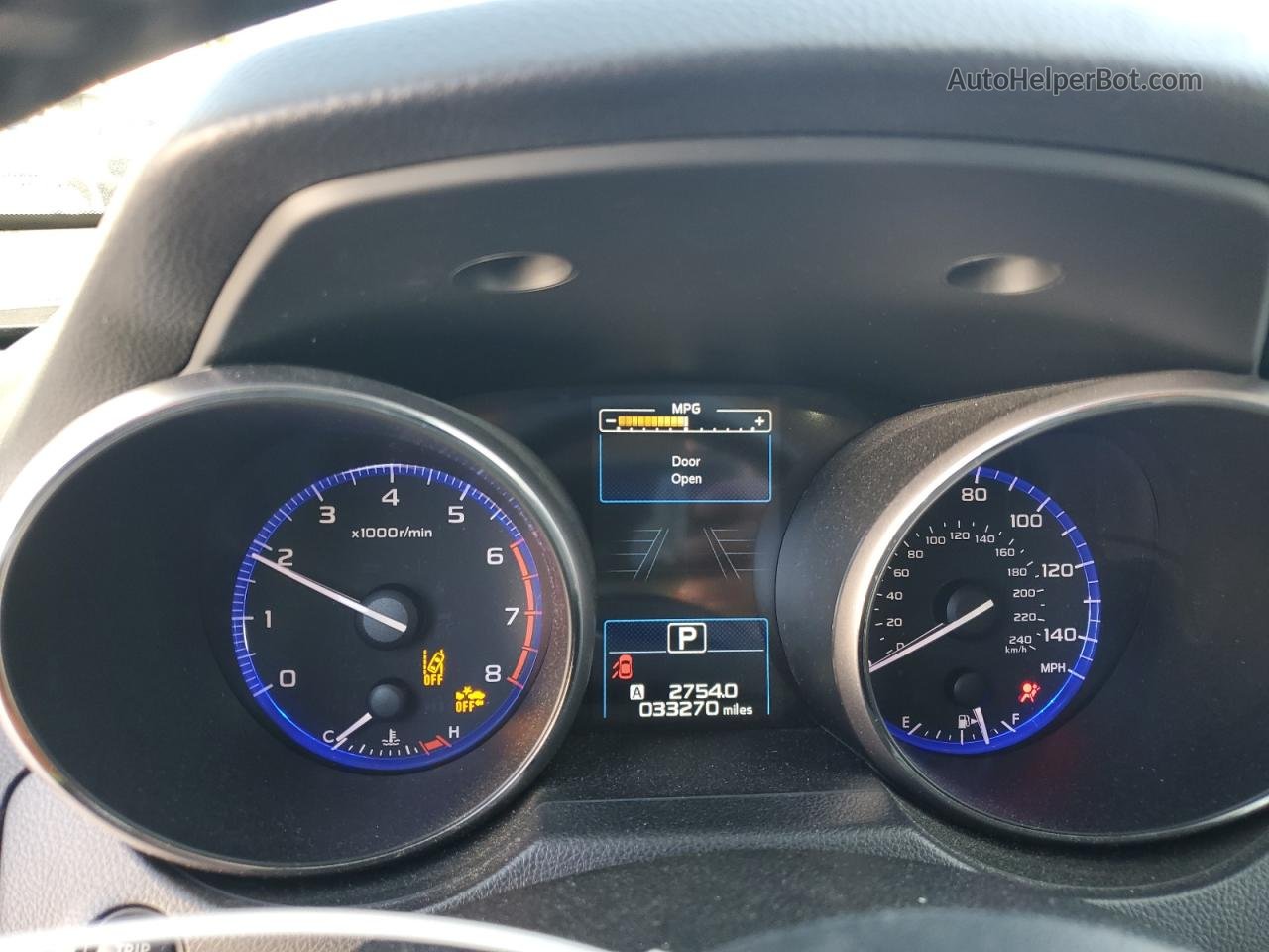 2019 Subaru Outback 2.5i Premium Blue vin: 4S4BSAFC8K3263019