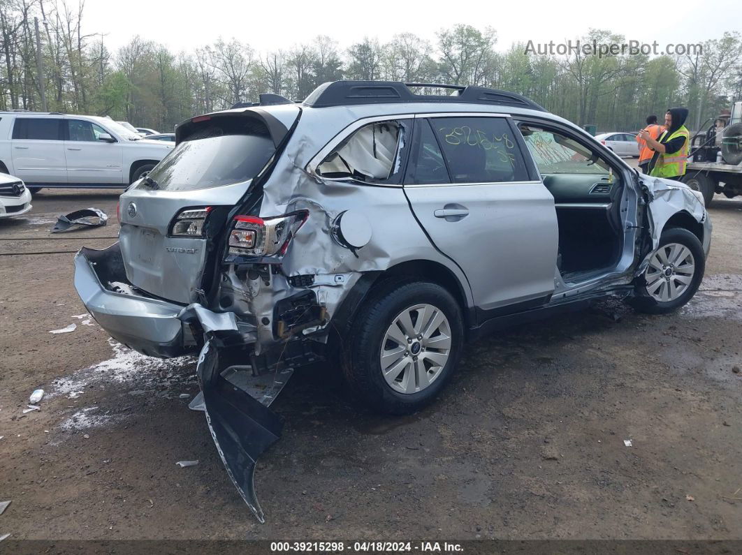 2019 Subaru Outback 2.5i Premium Silver vin: 4S4BSAFC9K3383816