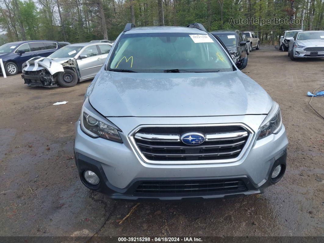 2019 Subaru Outback 2.5i Premium Silver vin: 4S4BSAFC9K3383816