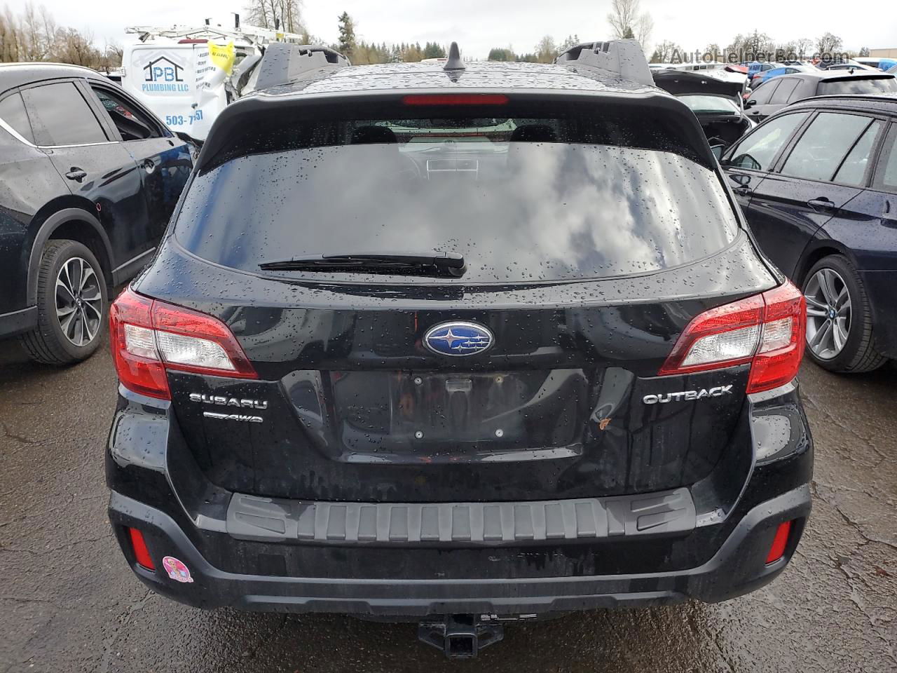 2019 Subaru Outback 2.5i Premium Черный vin: 4S4BSAFCXK3290741